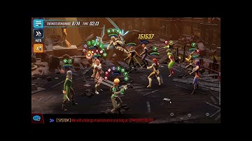 Marvel Strike Force - Doom 1.1 Skill Boss One Shot