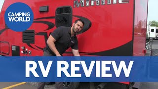 2017 Winnebago Micro Minnie 1706FB | Travel Trailer | Cherry Red Exterior | Mineral Interior