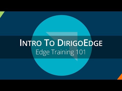 1: DirigoEdge CMS Training: Login, Account Creation, and Important Terms