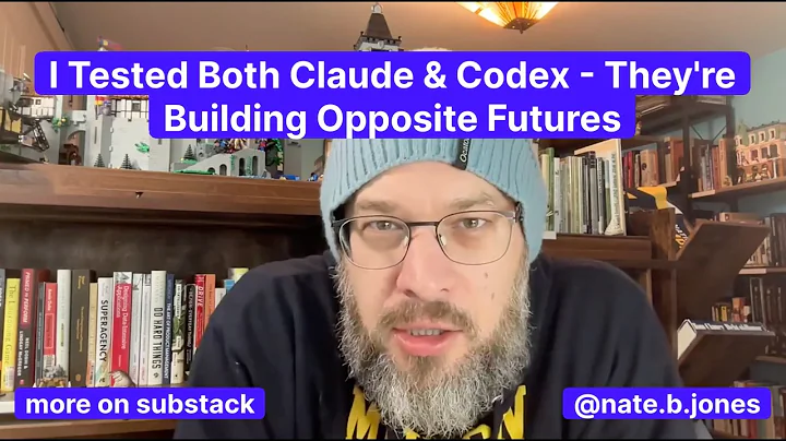 I Tested Both Claude & Codex—They're Building Opposite Futures