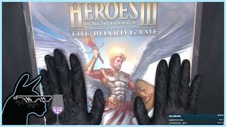 Heroes of Might and Magic III The Board Game - unboxing and miniatures review