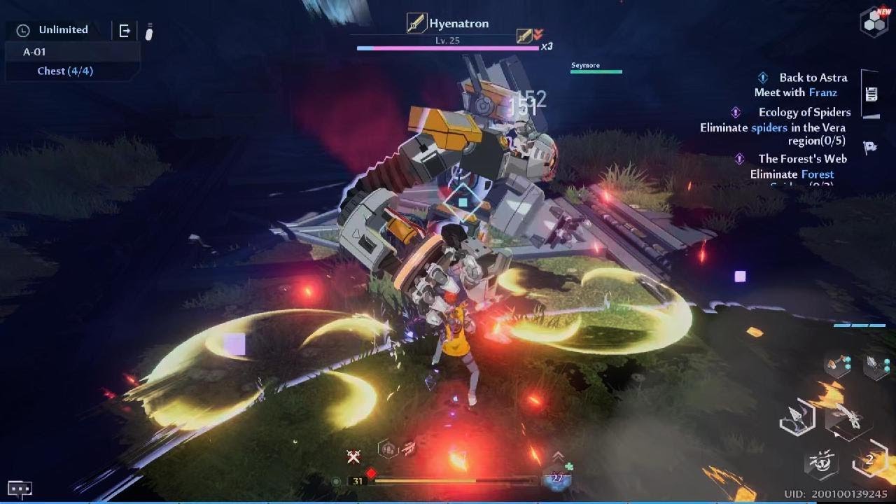 Tower of Fantasy Ruin A-1 Boss Normal Difficulty