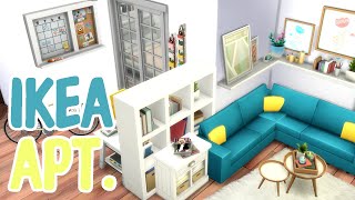 Ikea Style Apartment | Sims 4 Speed Build