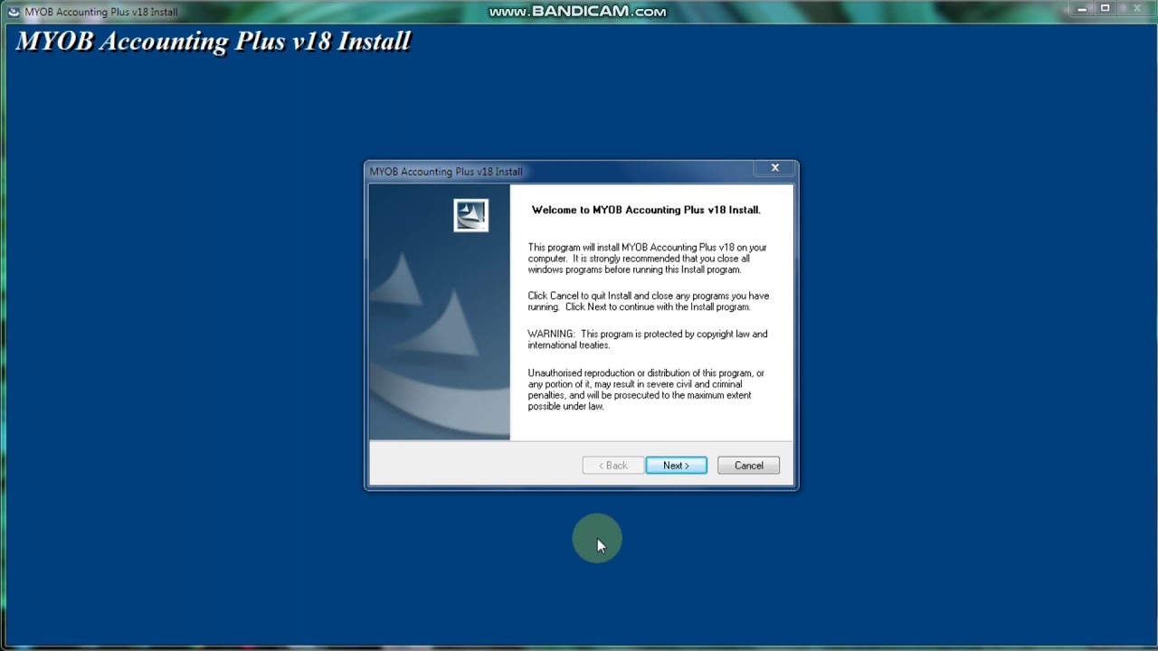 Tutorial Menginstal Aplikasi Myob Accounting plus versi 18 - YouTube