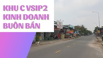 BÁN ĐẤT NỀN KHU C VSIP2 MỞ RỘNG - MẶT TIỀN KINH DOANH BUÔN BÁN