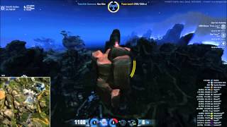 Firefall - Floating rocks on top of Trans-Hub