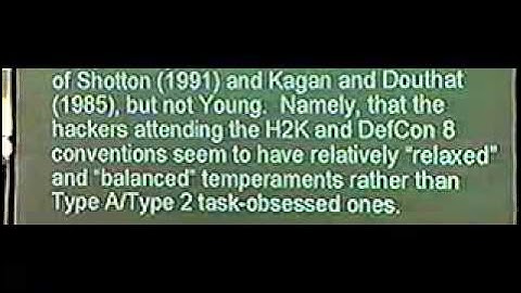 DEF CON 10 Hacking Conference Presentation By John Dodge - Hacking of America - Video