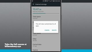 Galaxy S7 Tips - Clearing the System Cached Data screenshot 5