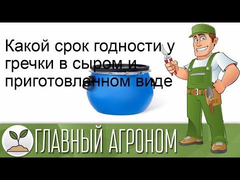 Какой срок годности у гречки в сыром и приготовленном виде