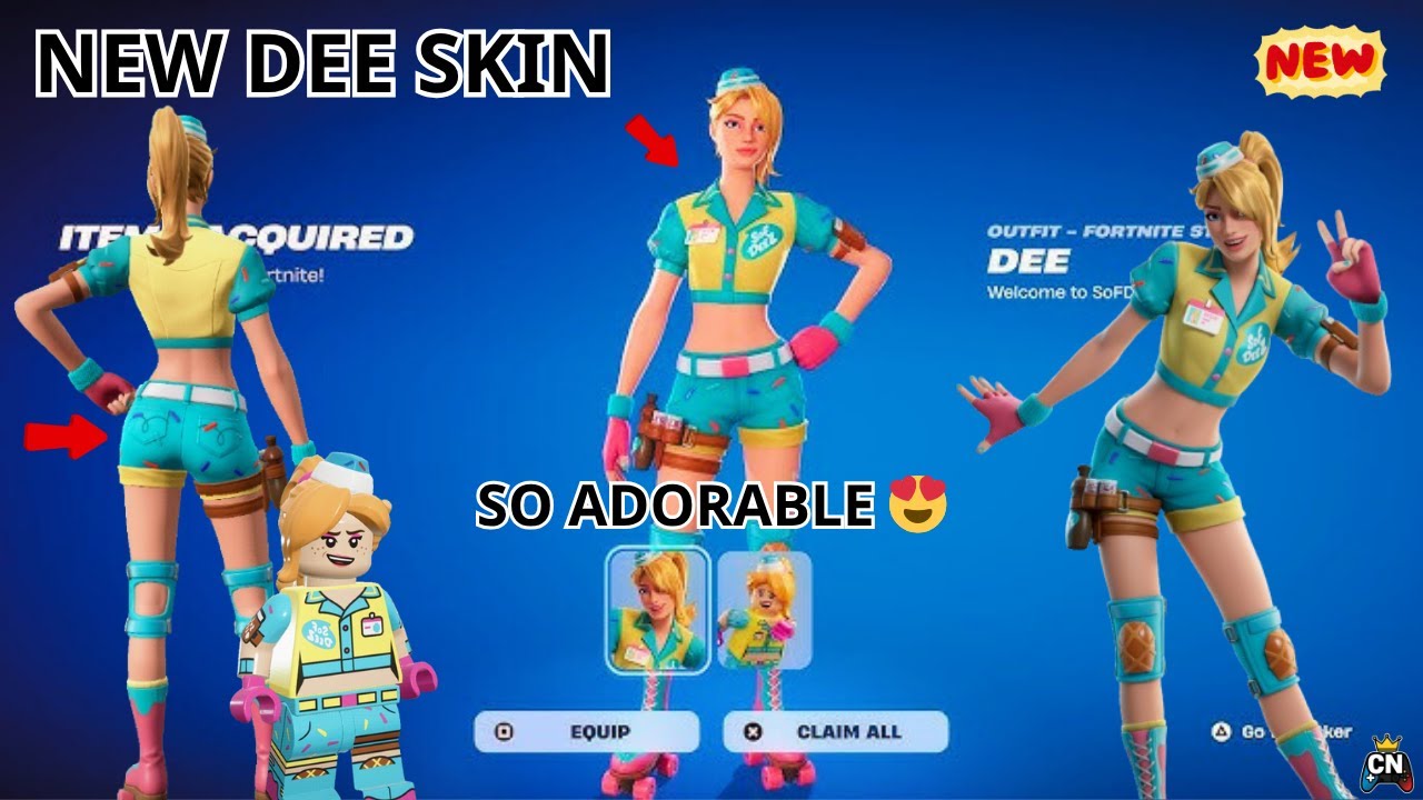NEW Dee Skin JUST DROPPED – 800 V-Bucks ONLY! | Fortnite Item Shop Today