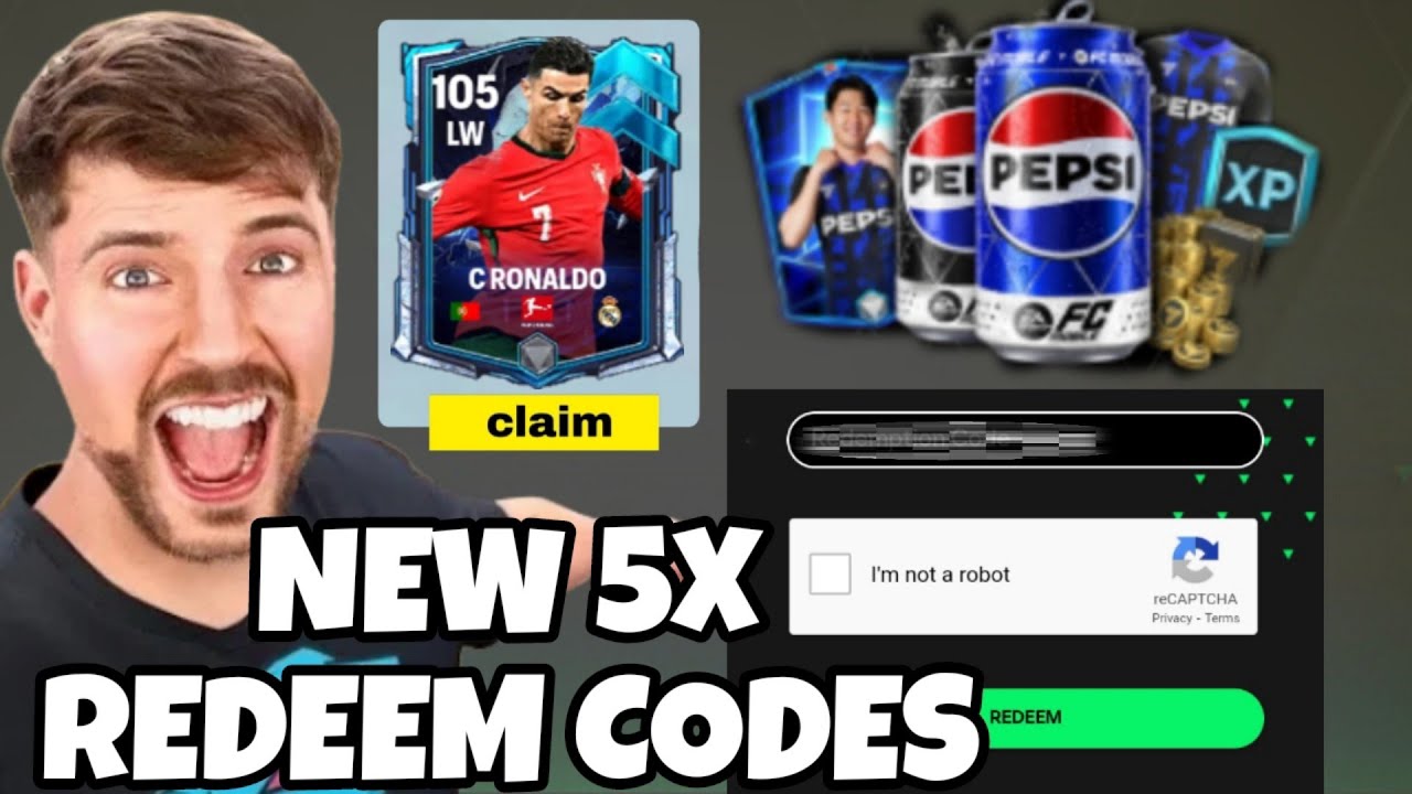 OMG!!!😵 NEW PEPSI REDEEM CODE LE*KED🤑🤫+CLAIM FREE 5X REDEEM CODES 🌟AND ...