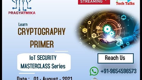 IoT Security Masterclass | Cryptography Primer | Learn Crypto element | Encryption | Hash | TPM