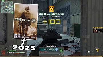 MW2 In 2025 Is EASY: FLAWLESS "AK47 SILENCED" NUKE ON QUARRY TDM!