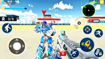 FPS Robot Transform Battle  :       AndroidGamePlay