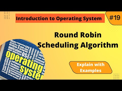 Round Robin Scheduling Algorithm With Example | Operation System