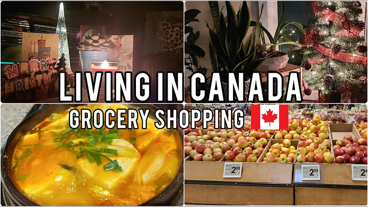 Daily life living in Canada| Grocery shopping| Can...