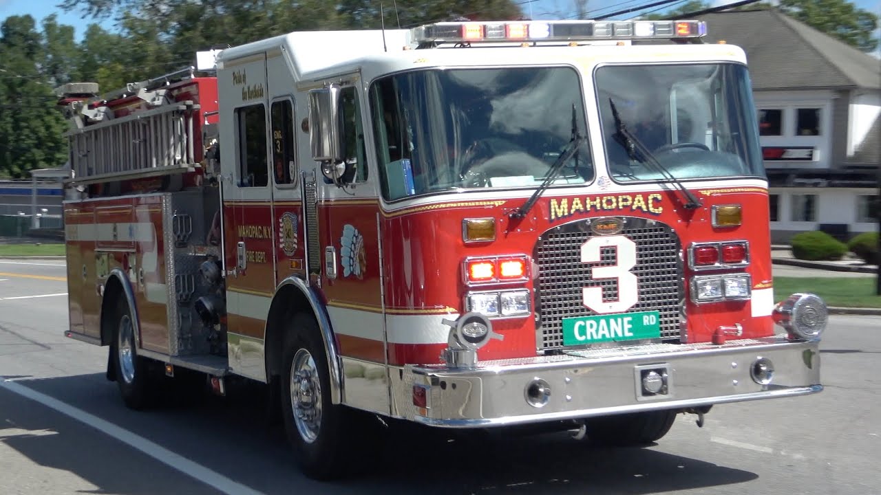 Mahopac FD 18-1-3, 18-4-1, & 18-2-3 Responding