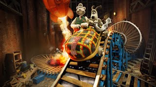 wallace and gromit ride POV at Blackpool pleasure beach