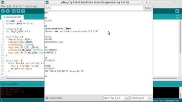 Connect ESP8266 (WiFi module) to Arduino Due