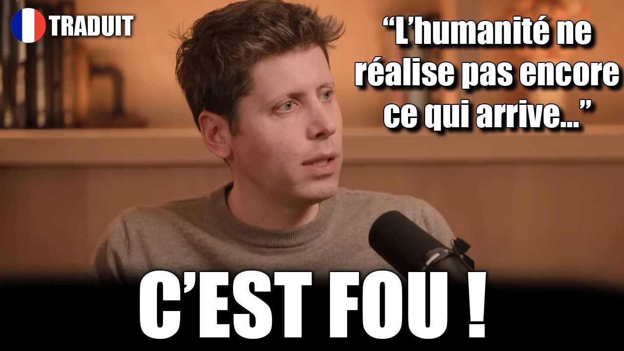 L'interview CHOC du Patron d'OpenAI devient VIRALE : "Vous n'avez aucune idée de ce qui arrive"
