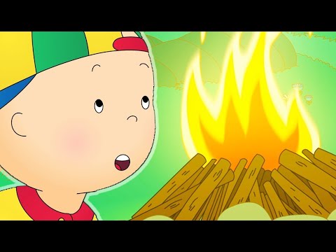 Caillou Türkçe HD - Caillou ve Büyük Ateş | kayu cizgi filmi | çizgi filmleri çocuklar için