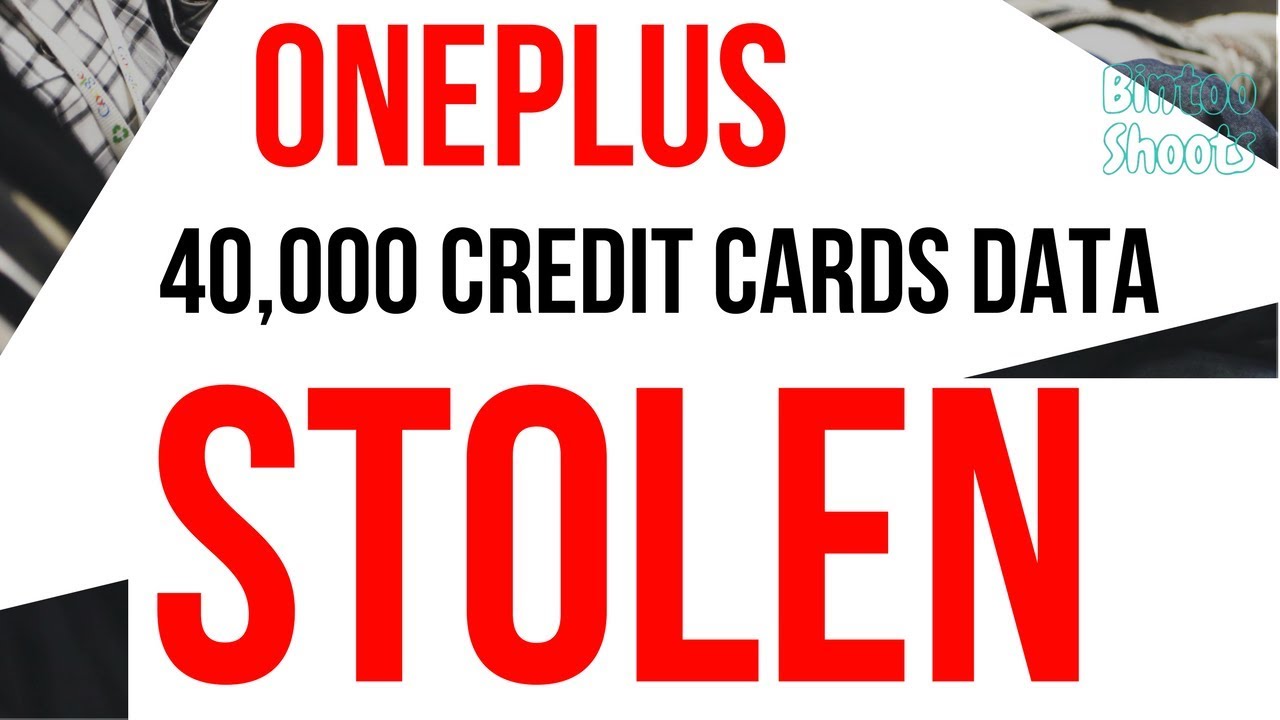 OnePlus Admits Credit Card Data of Upto 40,000 Users Is Stolen | Hindi | BintooShoots interesting podcasts