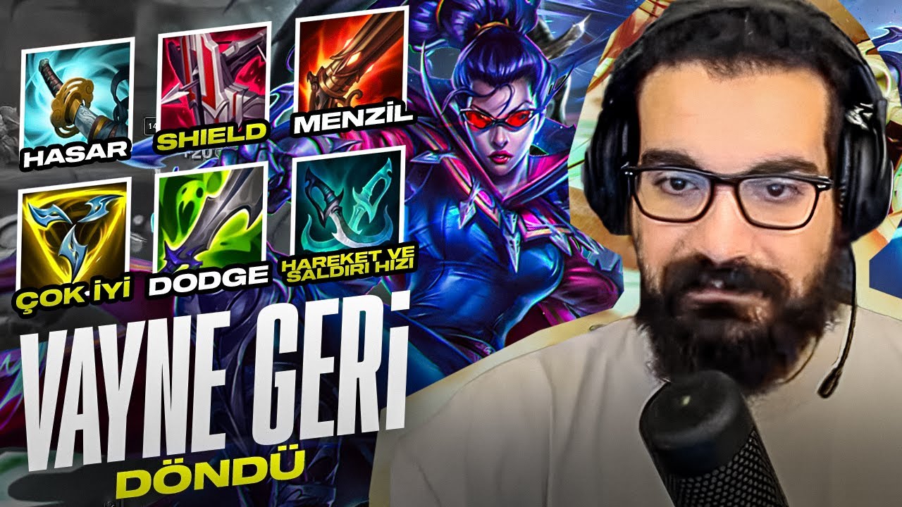 VAYNE GERİ DÖNDÜ! *en iyi build* | HolyPhoenix