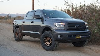 If you like the video drop a like! here i reveal new look of my
tundra! i'm super stoked on how it looks, couldn't have pictured
looking any better! f...