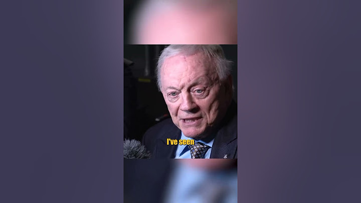 #Cowboys Jerry Jones Out Here Crying About His Mistakes!!!!