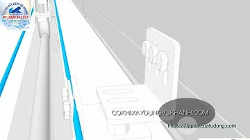 Cách sản xuất cổng lùa hai cánh về một vế tự động | Instructions for making a sliding gate