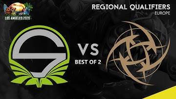 Singularity vs NiP Game 1 (BO2) | ESL One Los Angeles 2020 Major EU Qualifiers