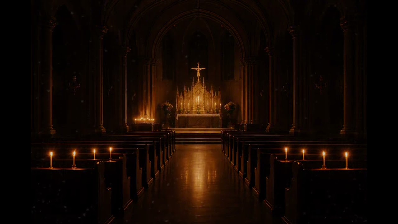 Peaceful Evening in the Church – Prayer Background Music