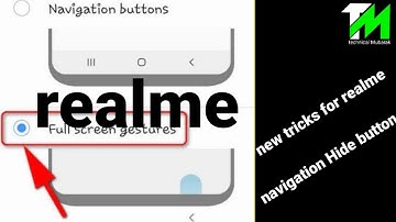 How to Hide navigation buttons in realme narzo 30a || realme smartphone secret settings|| Hide Kare|