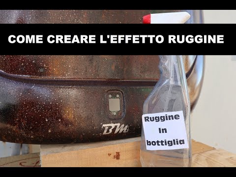 COME CREARE L&rsquo; EFFETTO RUGGINE / RAT STYLE