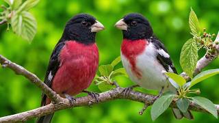 🎹 Relaxing Piano & Birdsongs 🌿 Goldfinch Wildflower Morning for Calm, Focus & Gentle Healing screenshot 3