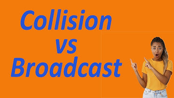Collision Domain vs Broadcast Domain - CCNA