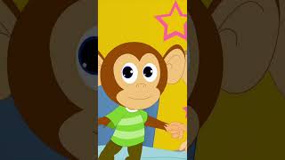 Пять Маленьких Обезьян #Shorts #Nurseryrhymes #Fivelittlemonkeys #Kidssong #Learningvideo