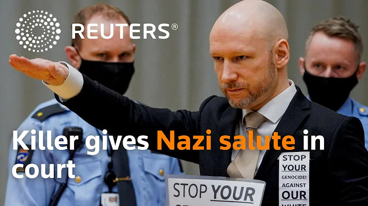 Norwegian killer Breivik gives Nazi salute at paro...