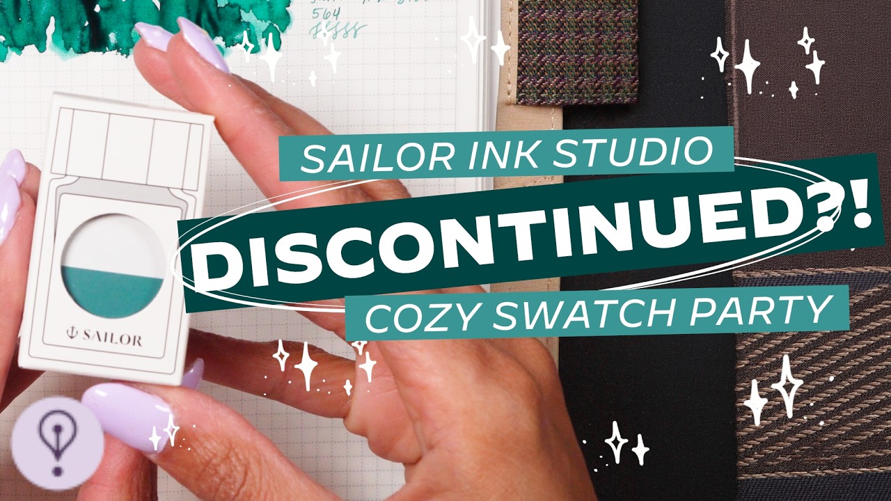 my picks from the discontinued sailor ink studio line · *cozy* ink