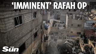 View of Rafah as Israel threatens ‘imminent’ offensive｜The Sun