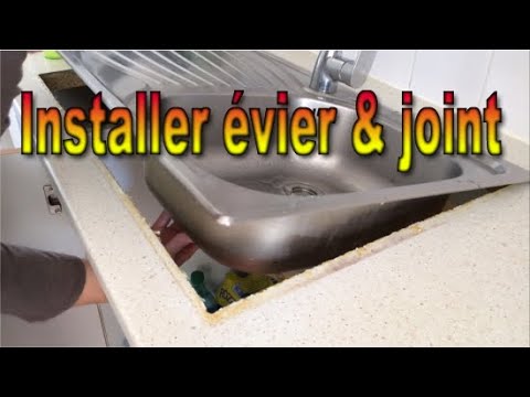 Comment Installer Changer un évier de cuisine & poser un joint