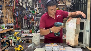 Unika mui khoan và vit ko cần tắc kê