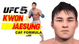 How To Make Kwon Jaesung In Ufc 5 Caf Formula