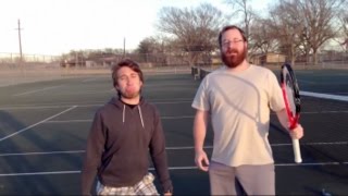 Achivement Hunter Edited:: BTS: Gavin And Jack Play Tennis