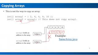 Section 7 2 Copying Arrays