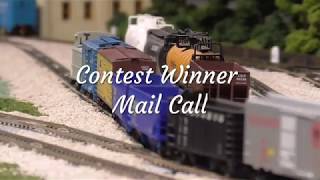 Dave's Trains Contest Winner Mail Call