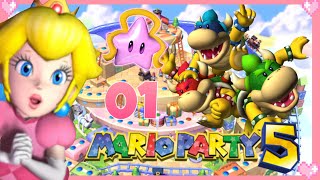 💗 Mario Party 5 (Story mode) 01 - Peach gameplay 💗