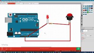 Fritzing İçerisinde Devre Tasarlama Lamba Yakma Robocode