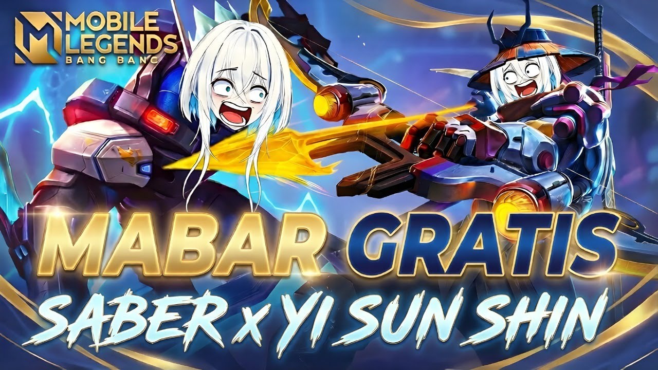 【Mobile Legends】mabar gratis spam Saber x Yi Sun Shin, 4 win = off