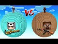 ZENGİN GEZEGEN VS FAKİR GEZEGEN 😱 - Minecraft